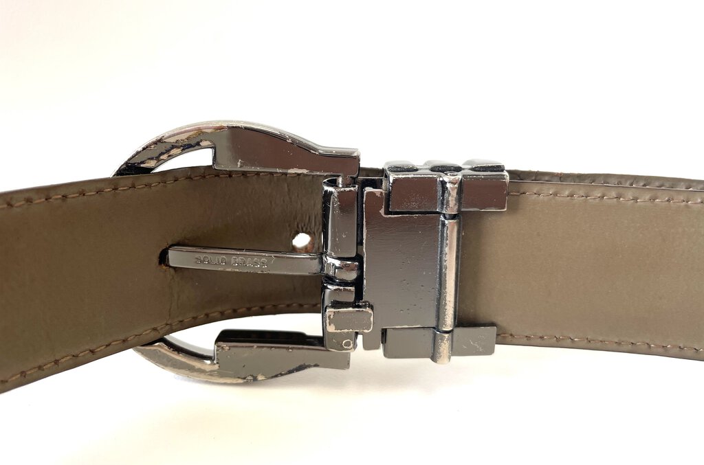 VINTAGE AVANTI CROC PRINT BELT