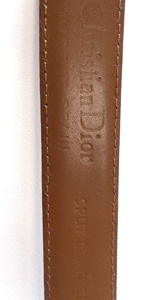 VINTAGE CHRISTIAN DIOR MEN'S BELT