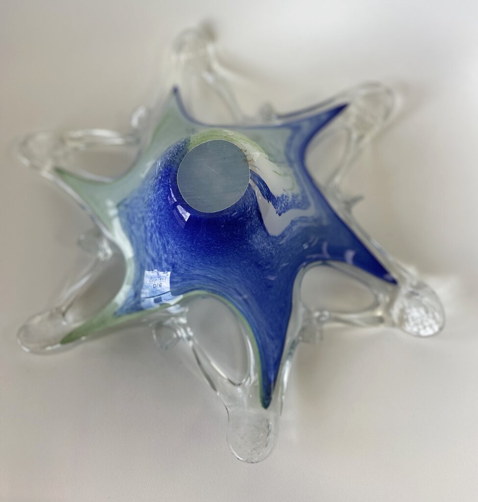 VINTAGE MURANO GLASS STARFISH BOWL
