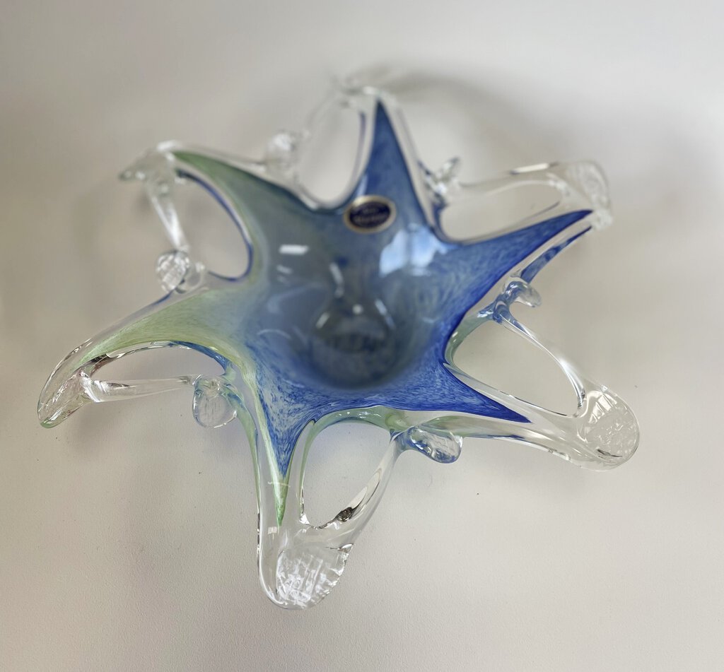 VINTAGE MURANO GLASS STARFISH BOWL