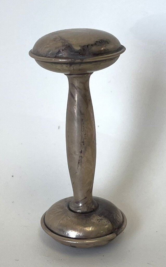 LUNTZ STERLING SILVER BABY RATTLE