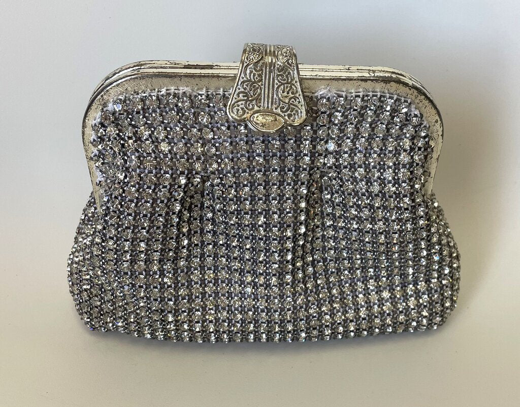 VINTAGE RHINESTONE EVENING BAG