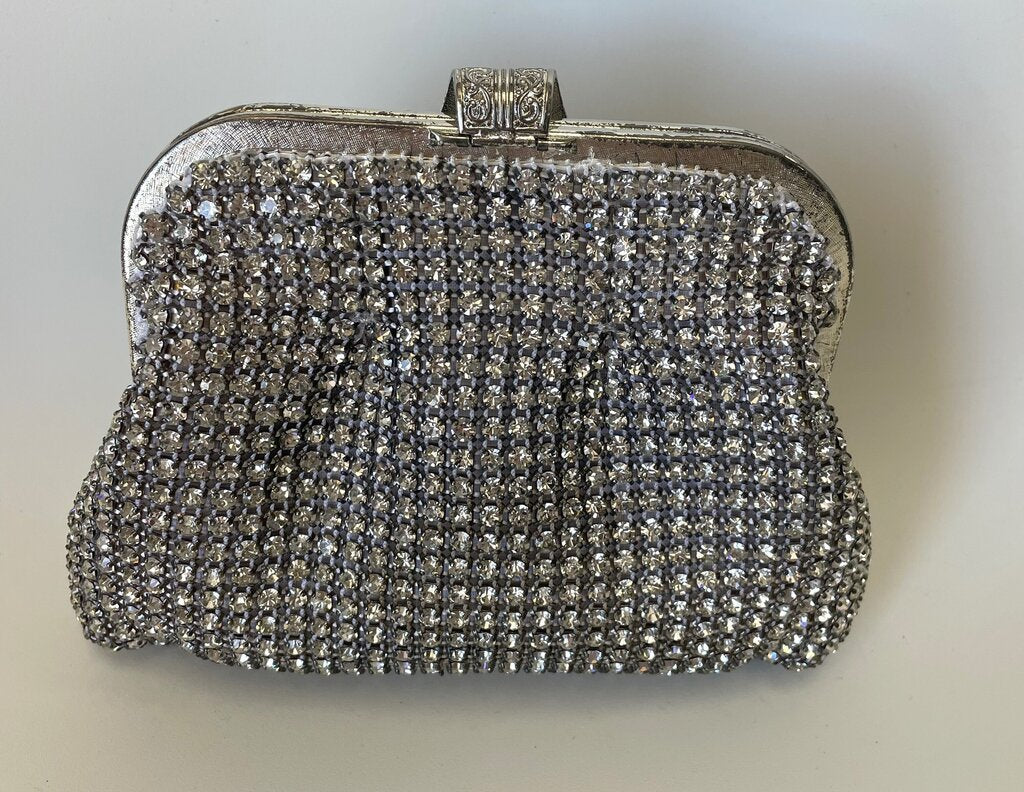 VINTAGE RHINESTONE EVENING BAG