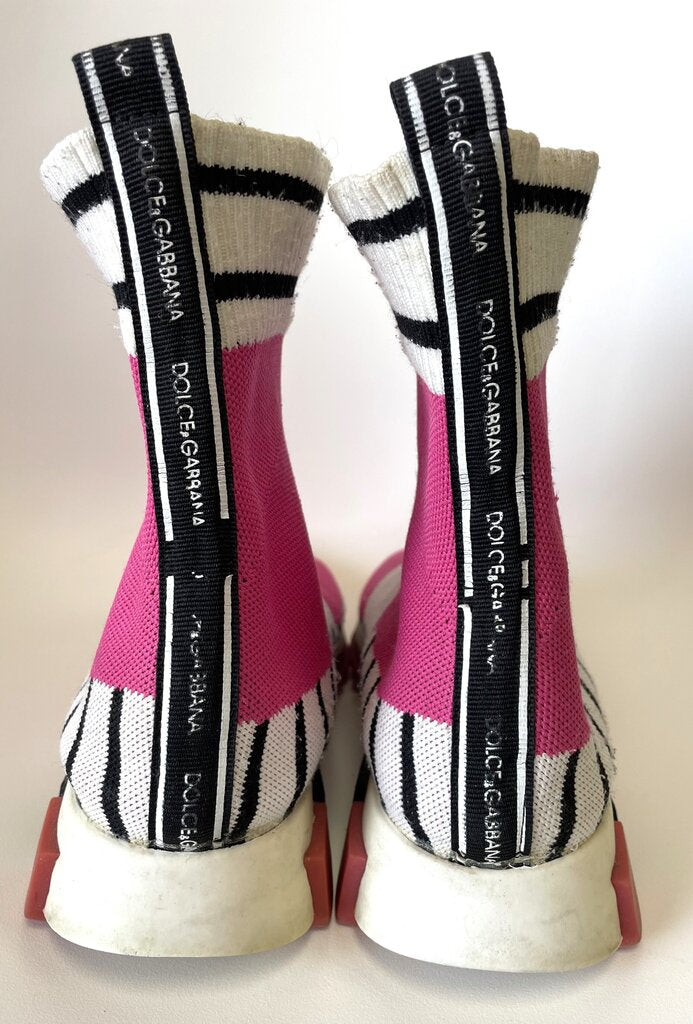 DOLCE AND GABBANA SOCK SNEAKERS SZ. 8