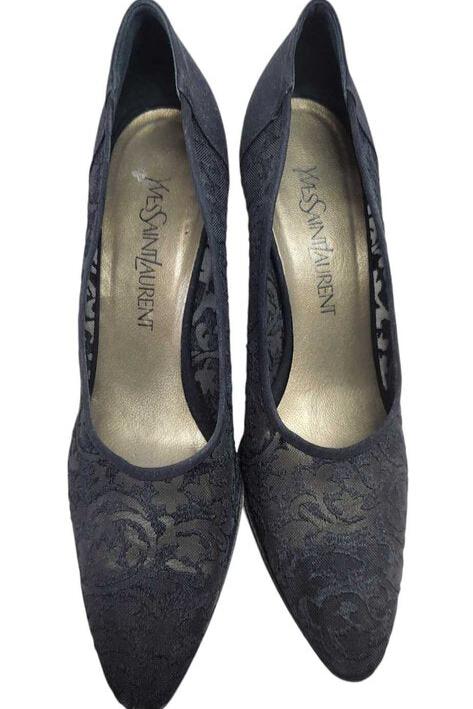 YVES ST LAURENT BLACK PUMP 9M