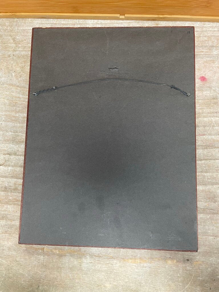 SIGNED MOSS ART RARE 13"x10"
