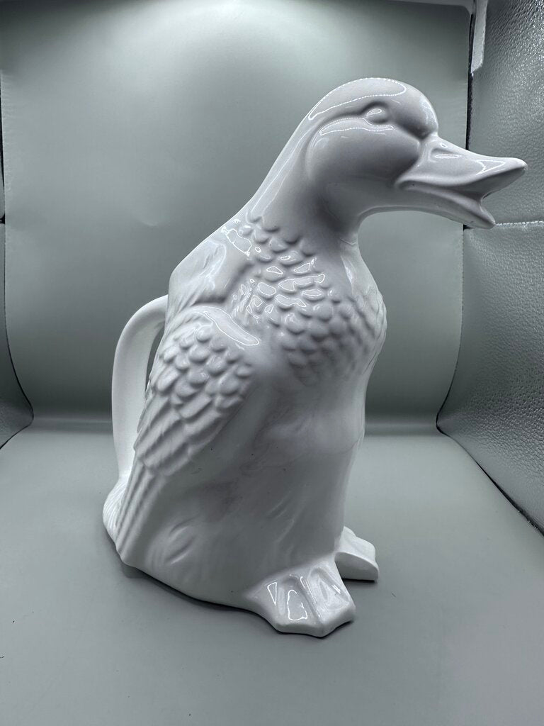 VINTAGE CERAMIC DUCK PITCHER