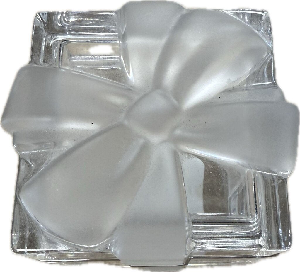 TIFFANY AND CO CRYSTAL BOX