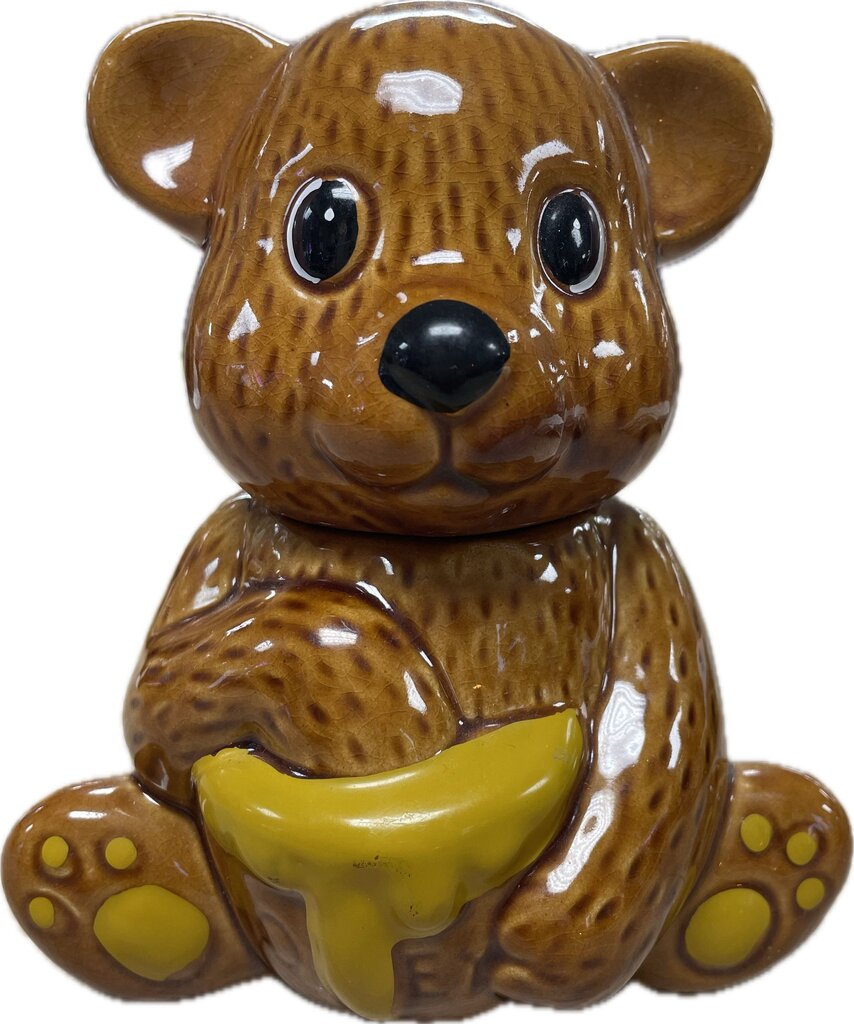 VINTAGE BEAR HONEY POT