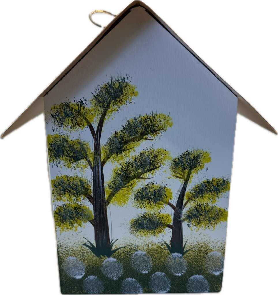 COPPER ROOF BIRD HOUSE