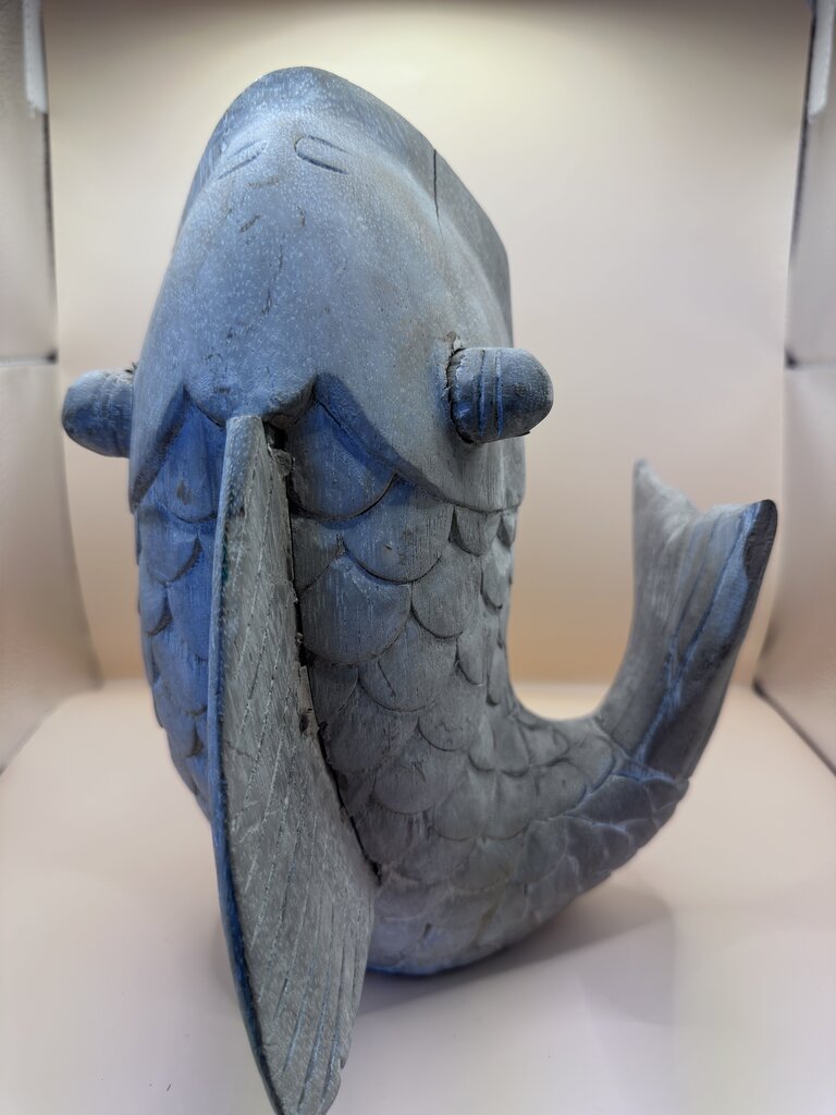 WOODEN FISH DECOR