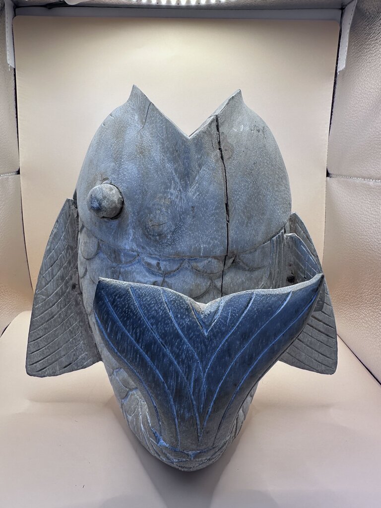 WOODEN FISH DECOR