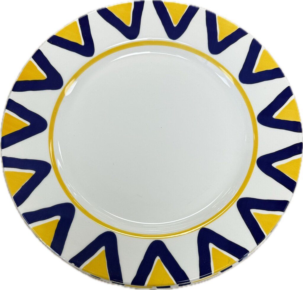 CERAMICA QUADRIFOGLIO DINNER PLATES SET OF 8
