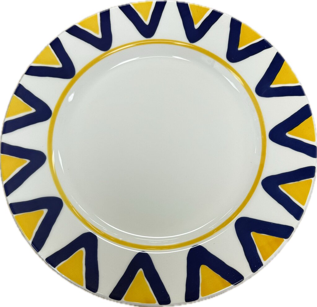 CERAMICA QUADRIFOGLIO DINNER PLATES SET OF 8