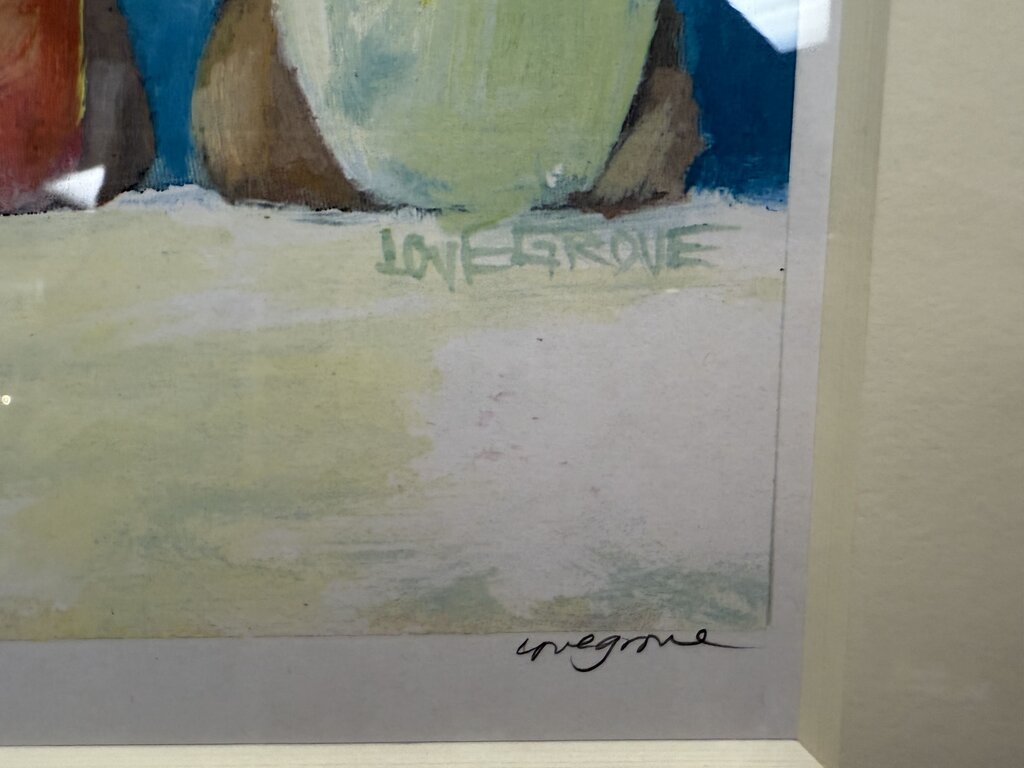 LEOMA LOVEGROVE SIGNED ART