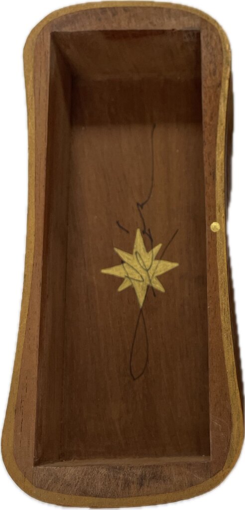 VINTAGE WOODEN PERFUME BOX
