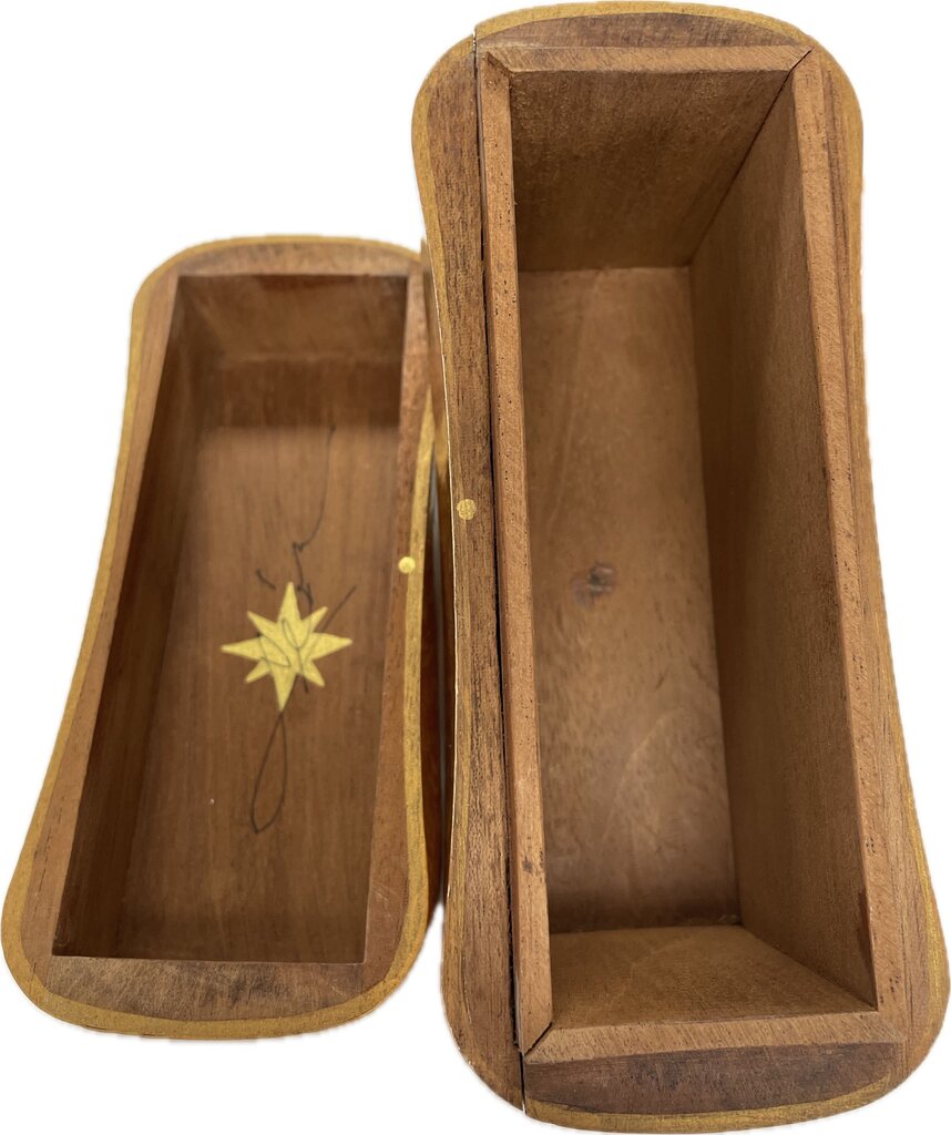 VINTAGE WOODEN PERFUME BOX