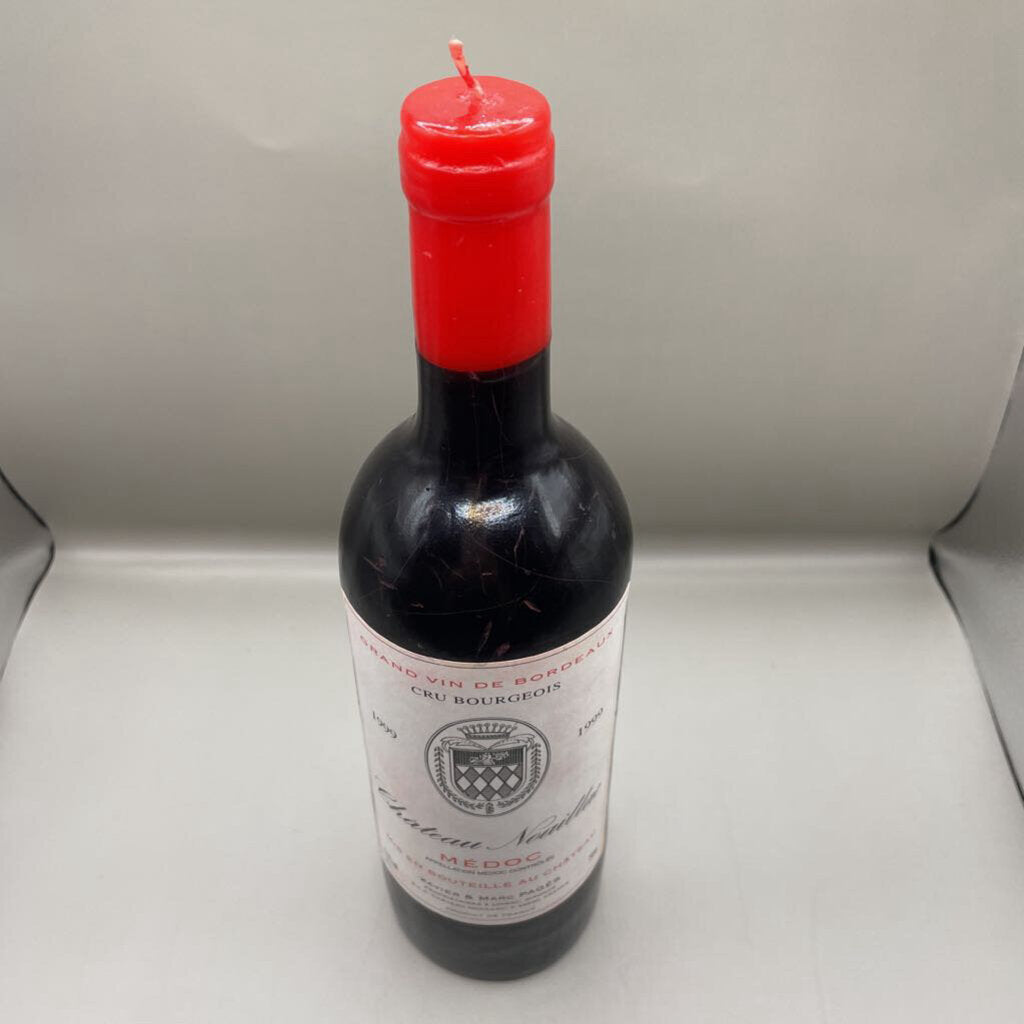 1999 VINTAGE WINE BOTTLE CANDLE