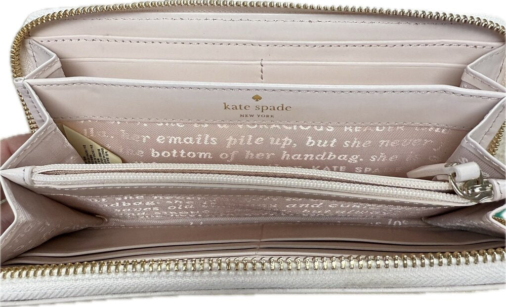 KATE SPADE SPICE THINGS ORANGE BLOSSOM WALLET