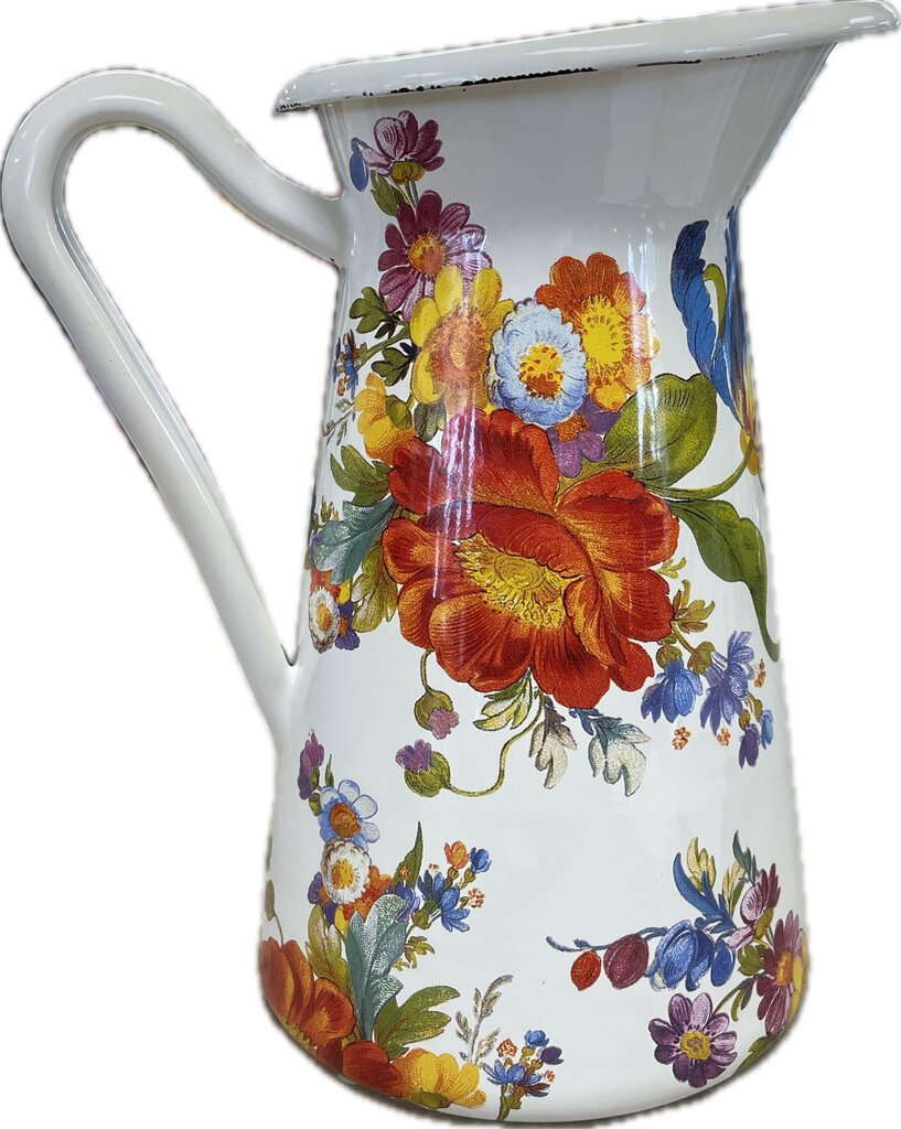 MACKENZIE CHILDS FLOWER MARKET PITCHER