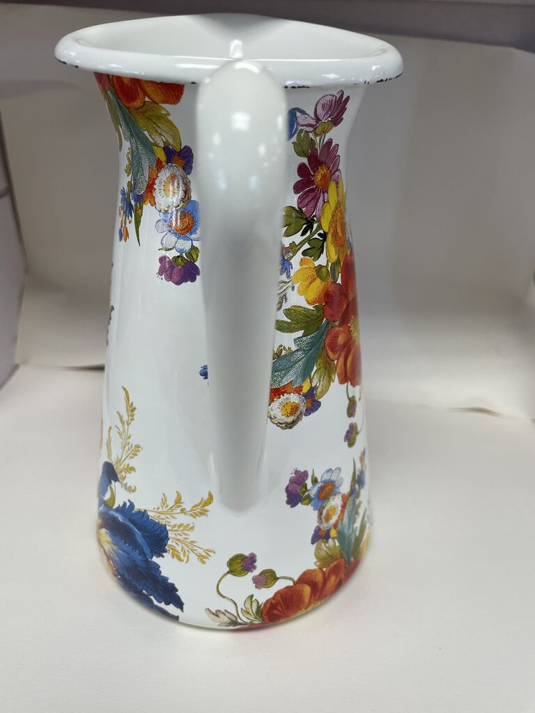 MACKENZIE CHILDS FLOWER MARKET PITCHER