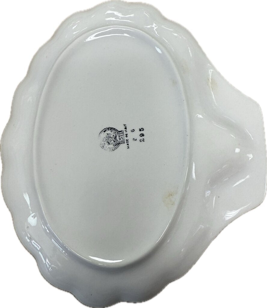 ESTE CERAMIC PLATE WITH 3D FISH