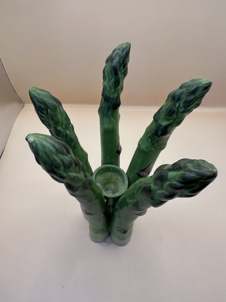 PATRICIA GARRETT ASPARAGUS CANDLE HOLDER