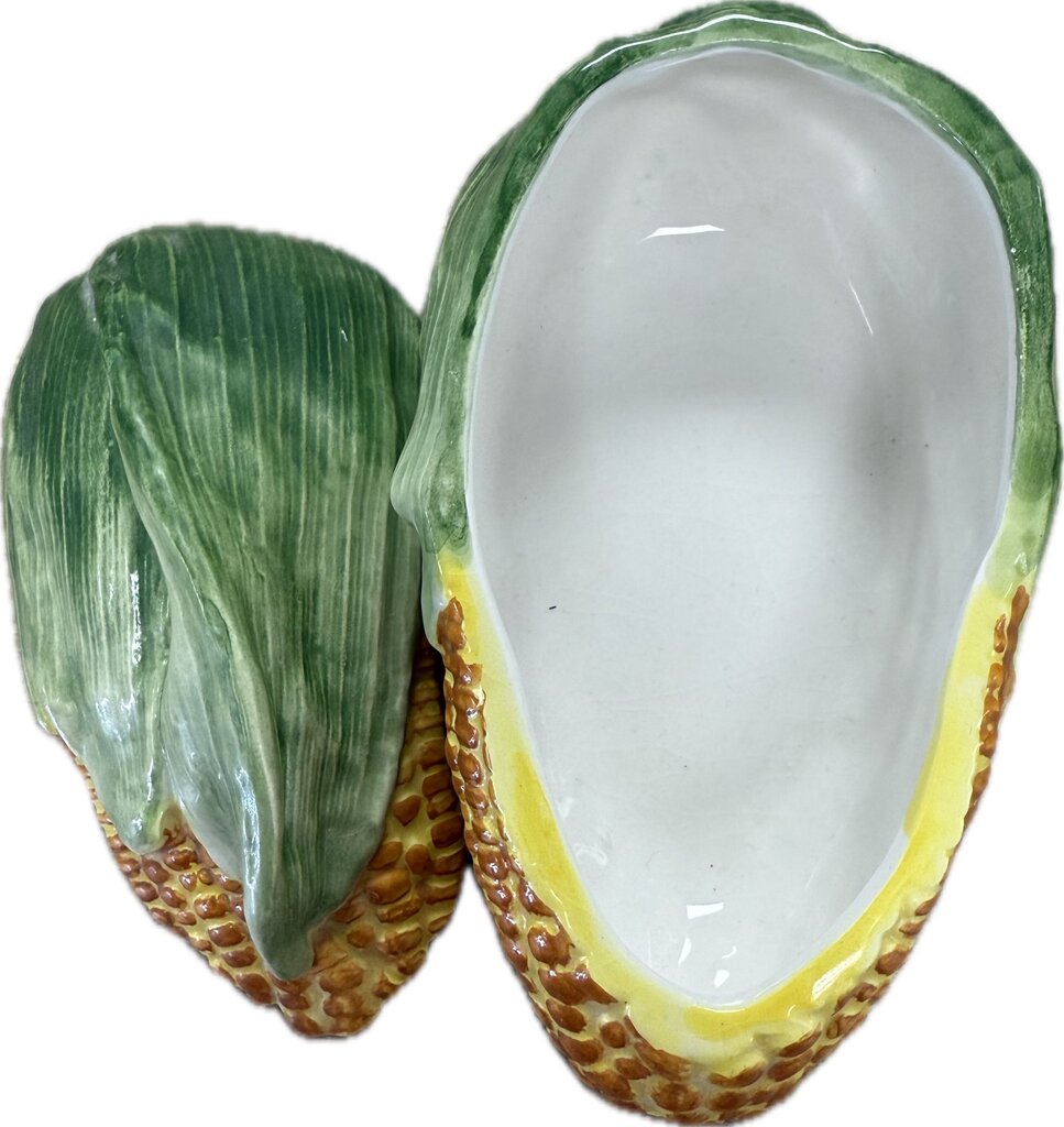 LIDDED CORN DISH