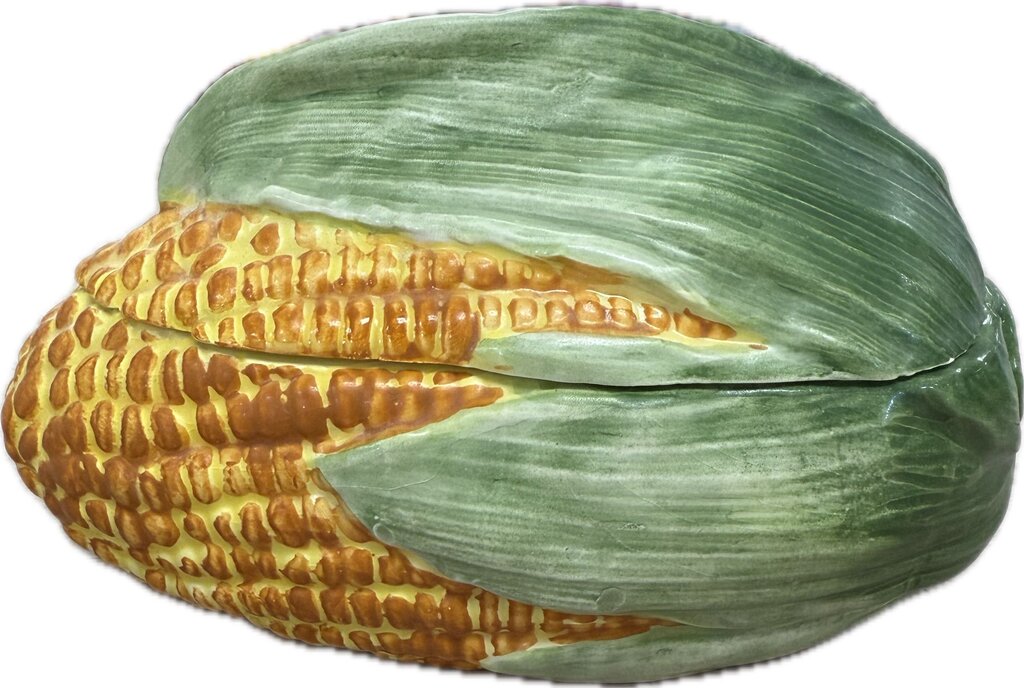 LIDDED CORN DISH