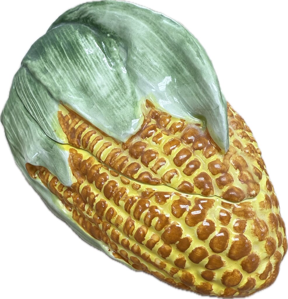 LIDDED CORN DISH