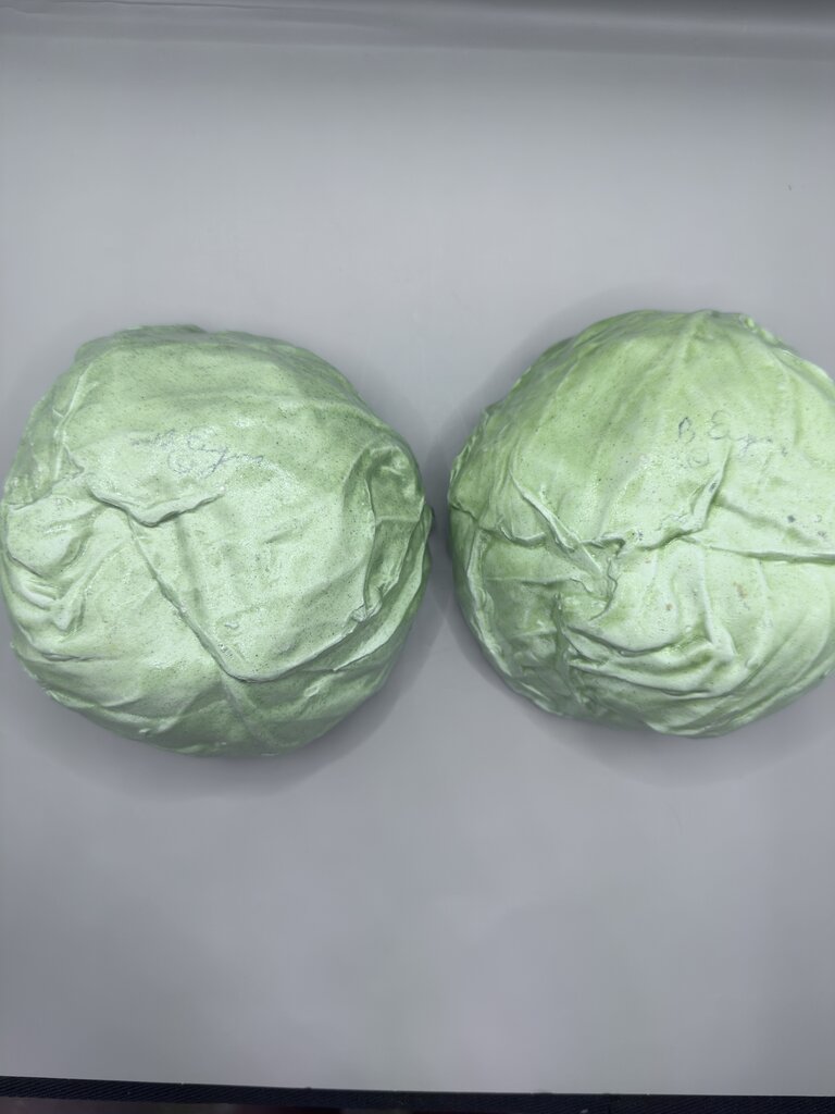 B. EIGEN SIGNED CABBAGE BOWLS (2)