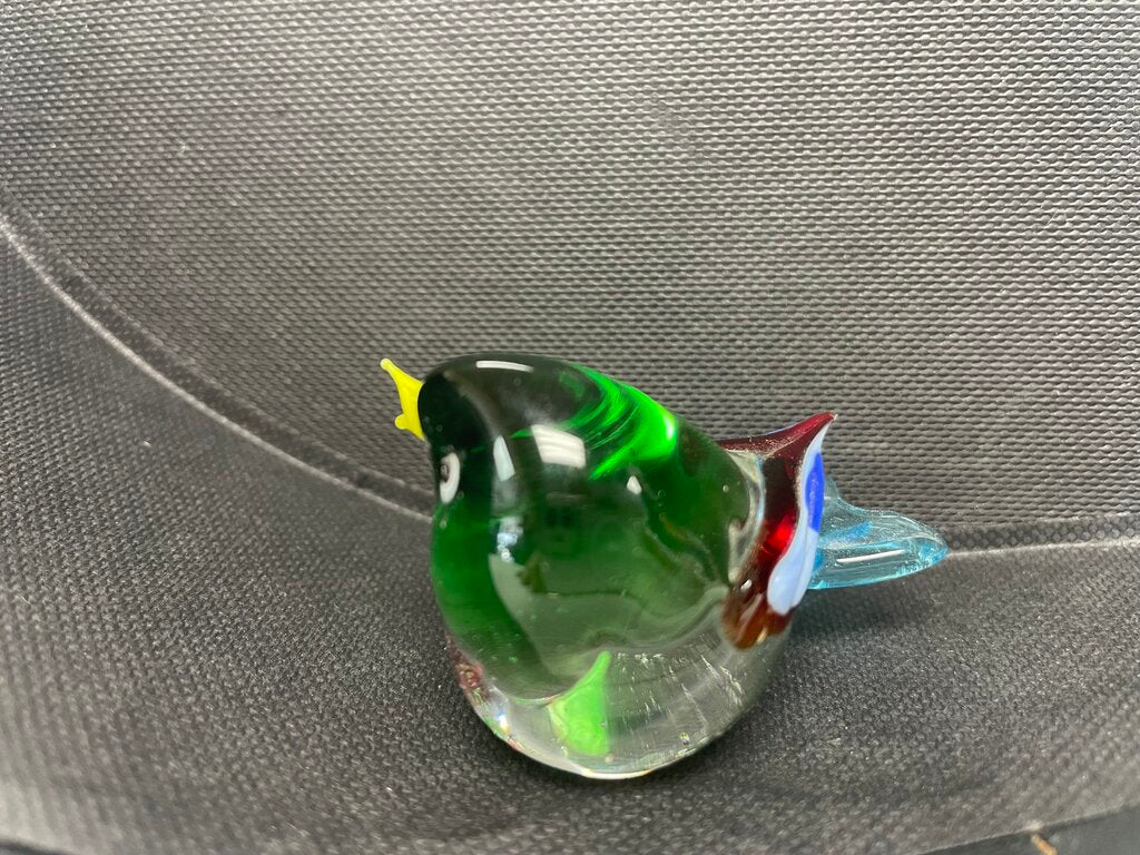 VINTAGE MURANO GLASS BIRD