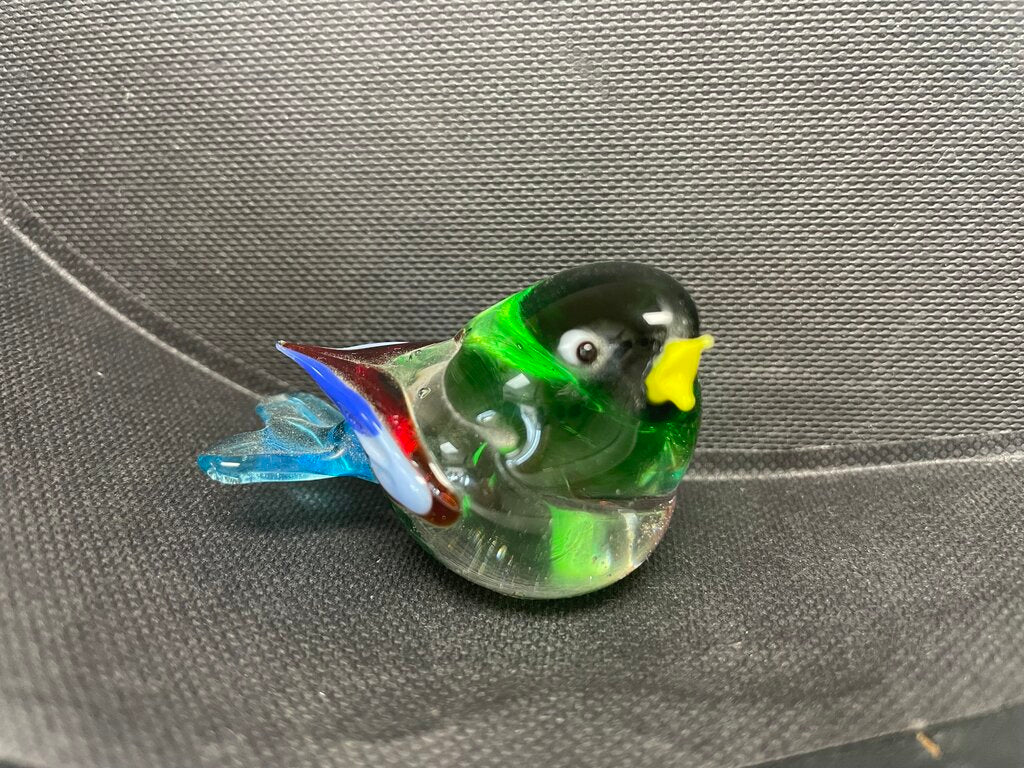 VINTAGE MURANO GLASS BIRD