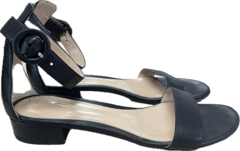 GIANVITO ROSSI LEATHER SANDALS
