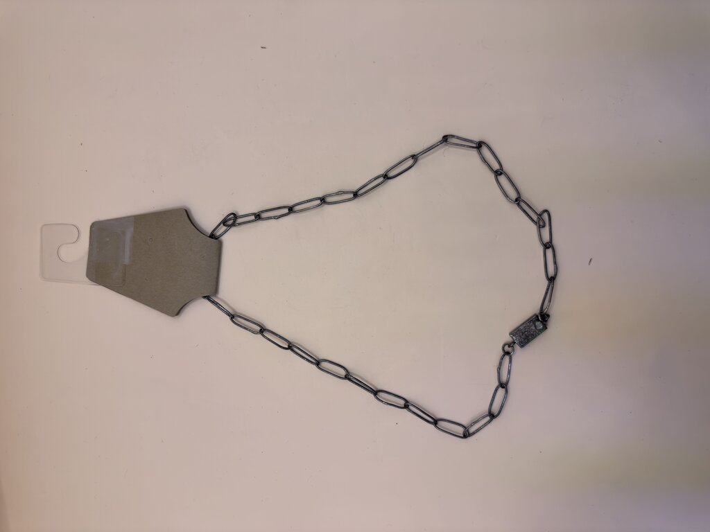 MEXICO 925 PAPER CLIP NECKLACE