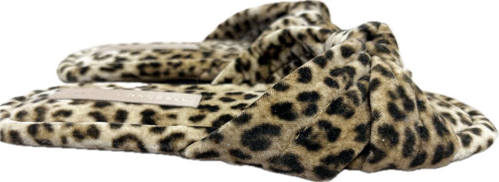 NEW LOEFFLER RANDEL VELVET SLIDES SIZE 6.5
