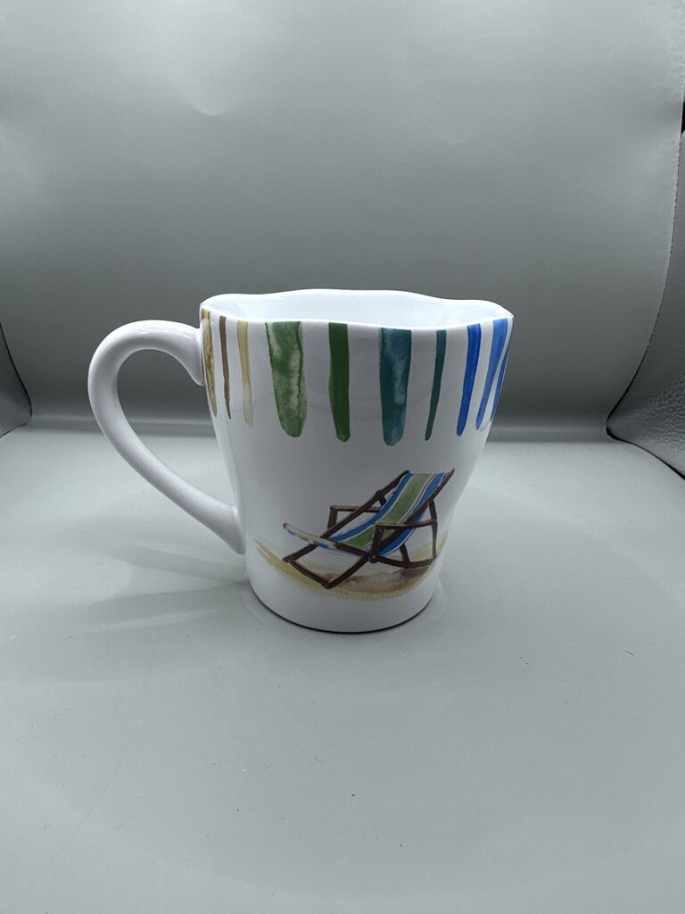 222 FIFTH BEACH MUGS SET OF 2