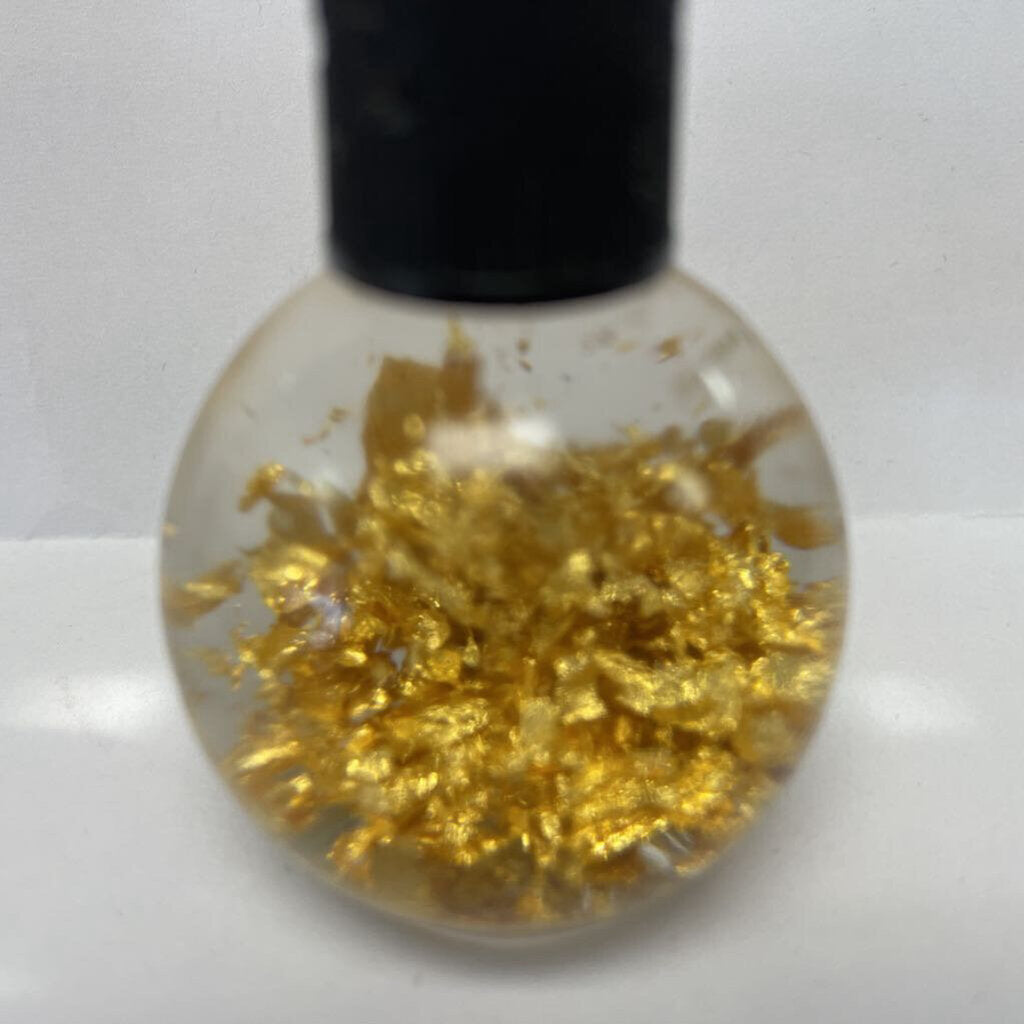 PURE GOLD FLAKE IN BOTTLE