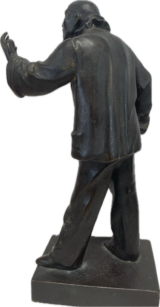 BRONZE PIERROT BELL MAN