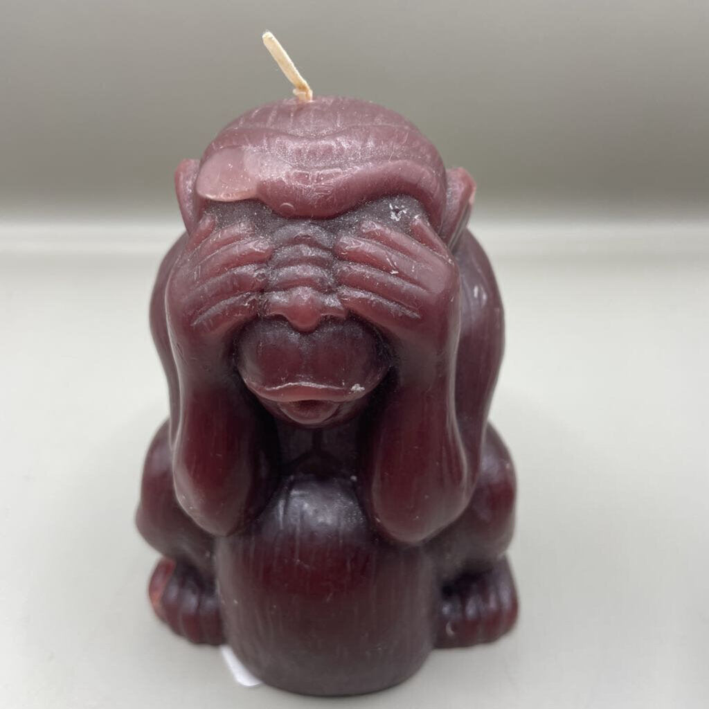 VINTAGE 3 MONKEY CANDLES