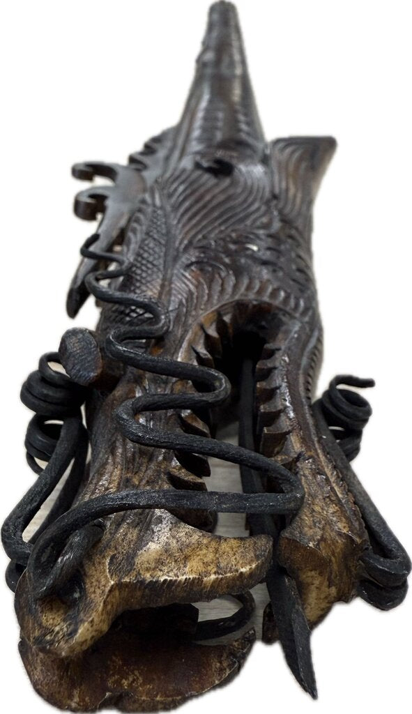DRAGON CARVED DART BLOWGUN