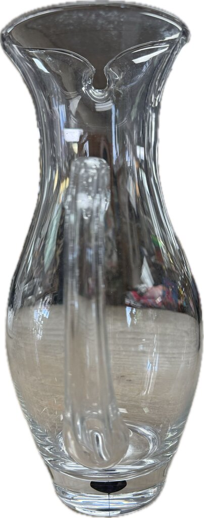 ORREFORS INTERMEZZO BLUE FILAMENT PITCHER
