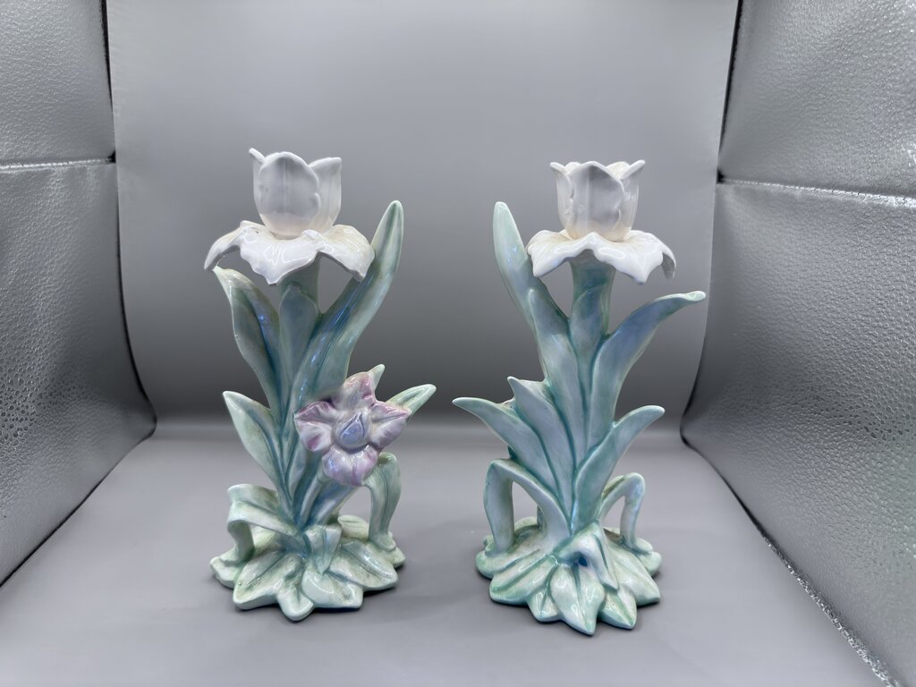 VINTAGE CANDLE STICK FIONA SET OF 2