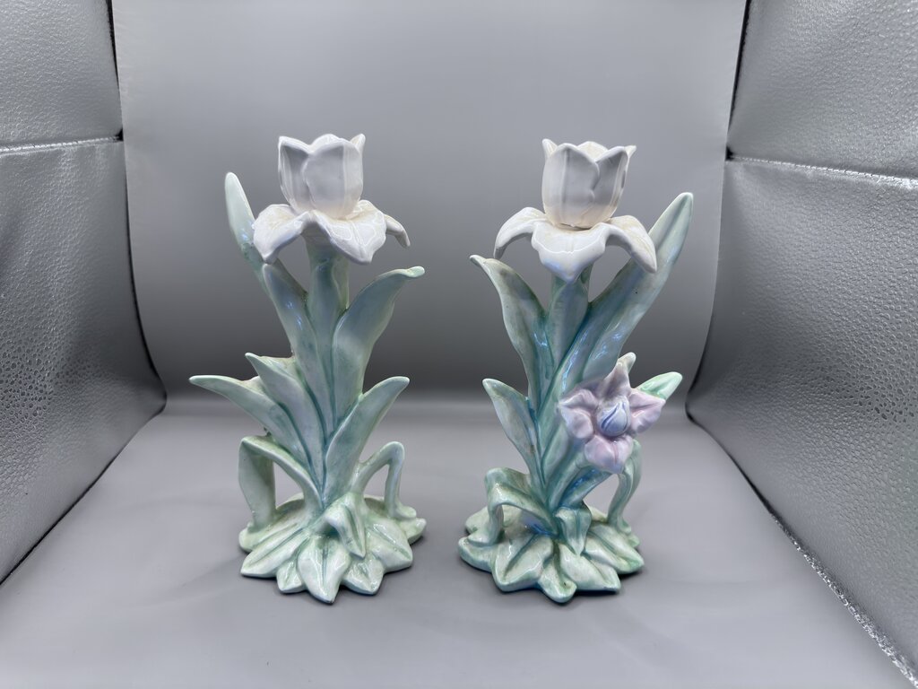 VINTAGE CANDLE STICK FIONA SET OF 2