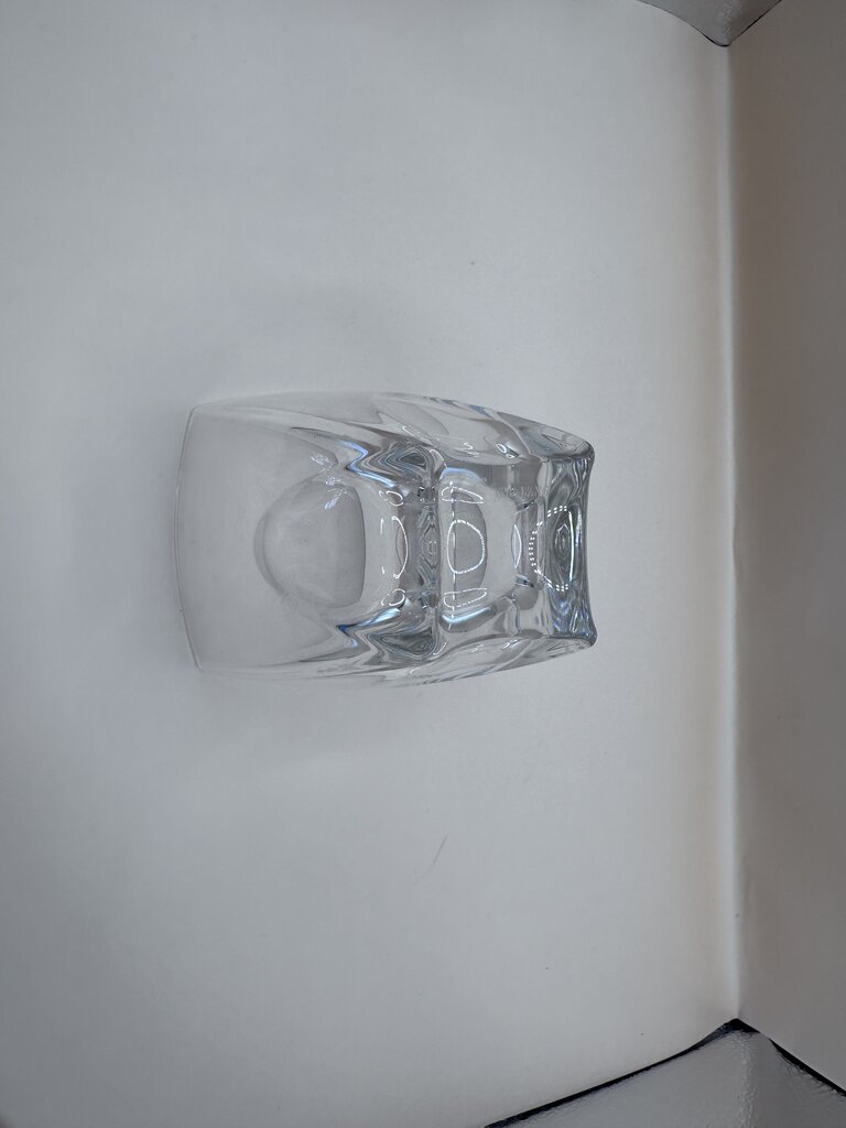 VERA WANG WEGDEWOOD CRYSTAL GLASSES SET OF 6