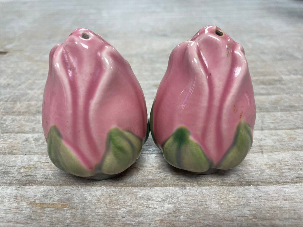 FRANCISCAN ROSE SALT AND PEPPER SHAKERS
