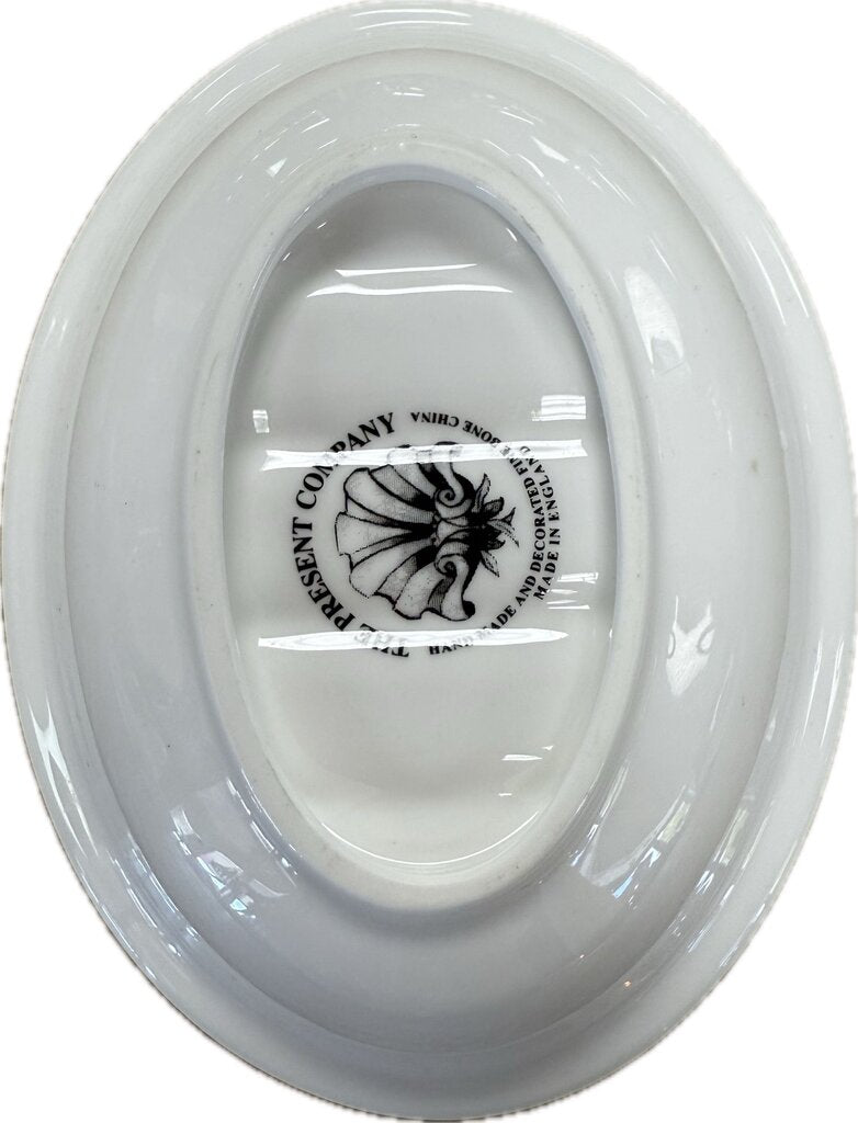 COASTAL BONE CHINA SOAP DISH