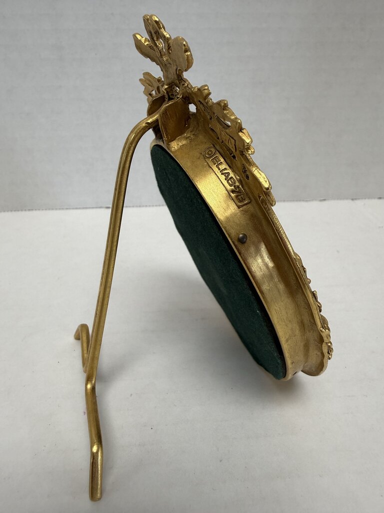 VINTAGE ELIAS 18KT ELECTROPLATED FRAME