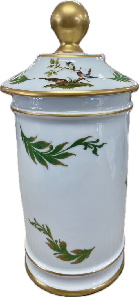 LIMOGES APOTHECARY JAR (10INCH H)