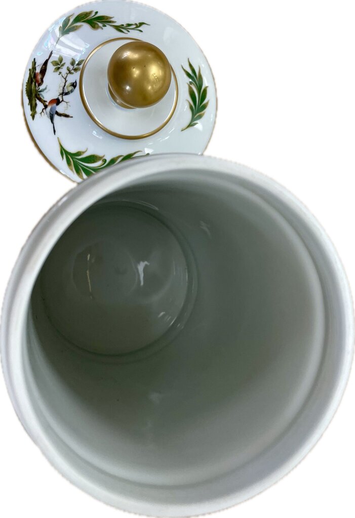 LIMOGES APOTHECARY JAR (10INCH H)